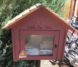 lending library by the Post